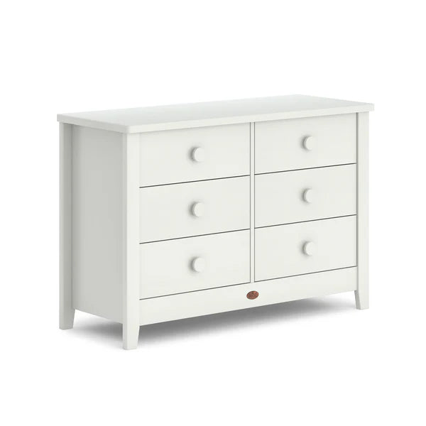Boori - 6 Drawer Chest_Barley White